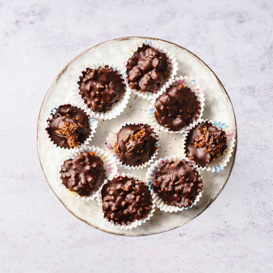 Biscoff Chocolate Ladoo