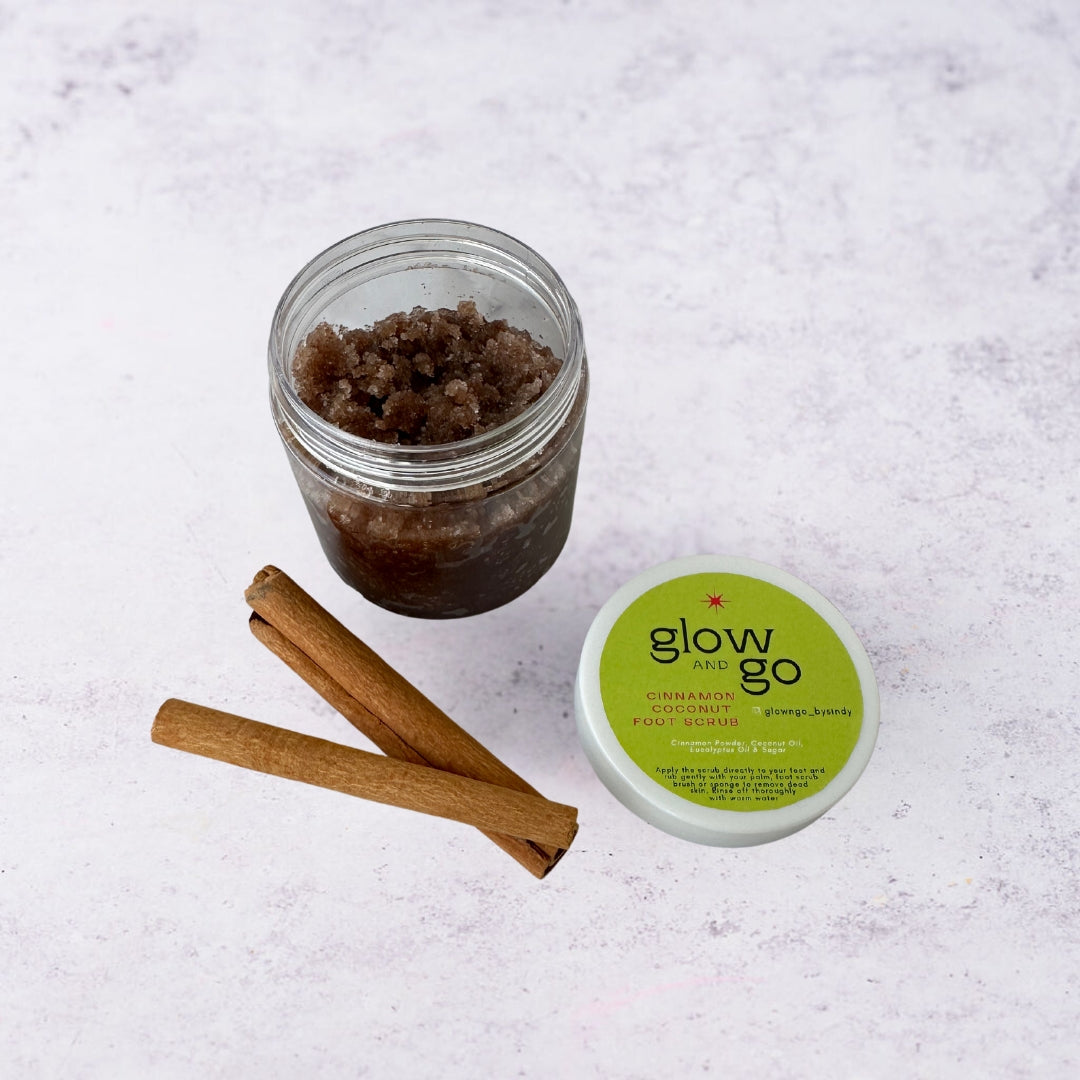 Cinnamon Coconut Foot Scrub