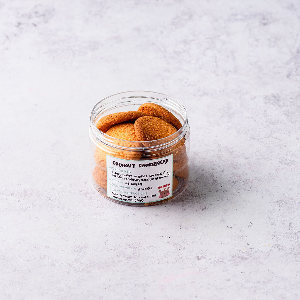 Coconut Shortbread Cookies