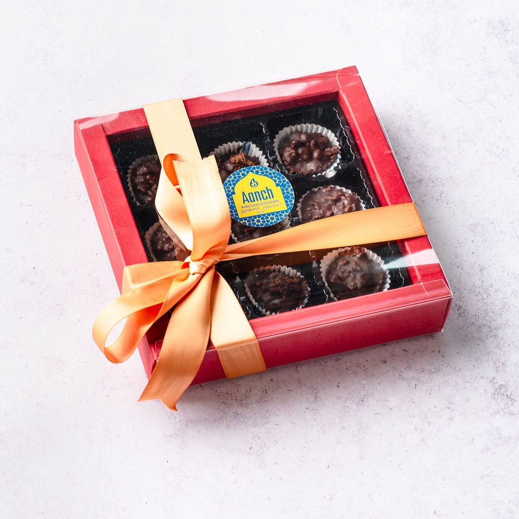 Deluxe Kunafa and Hazelnut Chocolate Bites