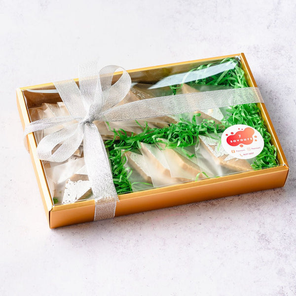 Signature Barfi Box: Pistachio & Kaju (Cashew)