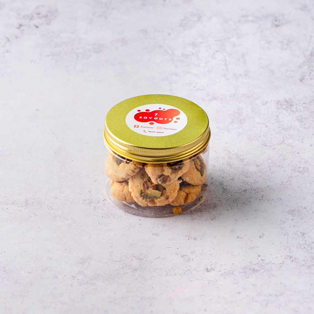 Pistachio Nankathai (Eggless)