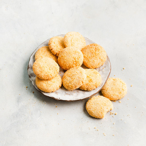 Coconut Shortbread Cookies